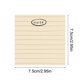 thumbnail image 3 of 1 Pack Stickies Notes Pads Total 50 Sheets Student Office Notebook Tearable Notes Messages And Stickies Notes Stationery 75x75mm, 3 of 6