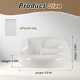 thumbnail image 2 of Urna para Gato de Unique Bargains Diseño de Gato Durmiendo Urnas para Gatos Incluye Contenedor de Cenizas en Forma de Gato de Resina con Tapón de Plástico Bolsa de Sellado Blanca, 2 of 6