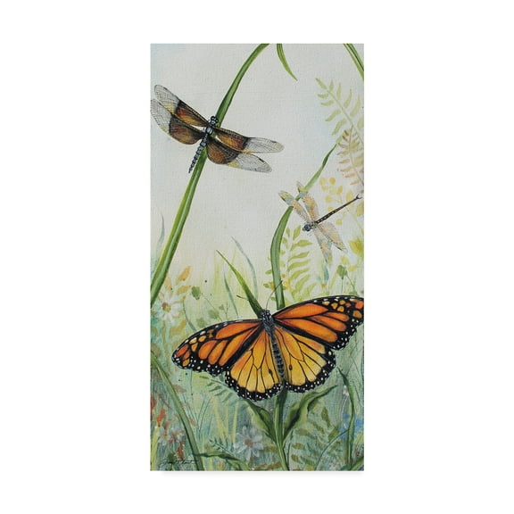 Trademark Fine Art 'Botanical Beauties 5' Canvas Art by Jean Plout