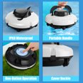 thumbnail image 3 of Cleaner  Cordless Robotic Pool Cleaner IPX8 Waterproof Dual-Motor Strong Suction Self-Parking 120Mins Runtime Automatic Pool Vacuum for Above Ground In-Ground Swimming Pool, 3 of 7
