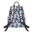 thumbnail image 2 of Naloa Flowers Print Lightweight DayBackpack Suitable for school, work, shopping, travel, etc., 2 of 5