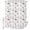 White, variant on Small Stall Shower Curtain 36x78 Inch Narrow Half Size Coastal Sailing Boats Bath Curtains Bathroom Decor, Blue Gray Nautical Country Plaid Waterproof Fabric Shower Curtain Set with Hooks 36 Inch