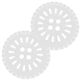 thumbnail image 4 of Miangastore 2 Pcs Capuchon de Rotation Semi-Automatique pour Machine à Laver Blanc Universel Pièces de Machine à Laver Plaque de Presse Capuchon de Rotation s'Adapte à Plusieurs Marques Réduit le Bruit et les Vibrations, 4 of 8