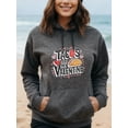 thumbnail image 3 of Bold Taco Graphic Hoodie for Men and Women, Unisex Pullover Hooded Sweatshirt, Comfortable Cotton Poly Blend, Casual Streetwear Outfit, 3 of 5