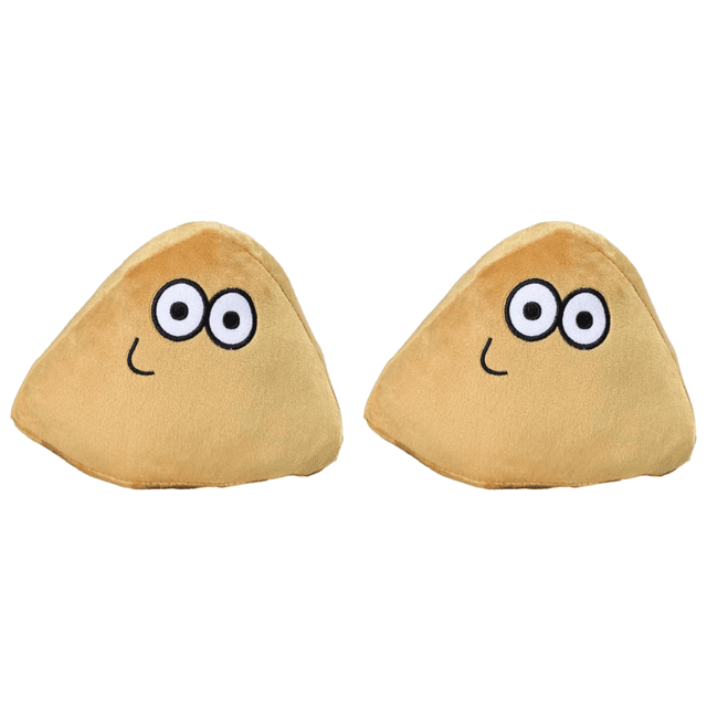 Alien Plush Triangular 20CM Pou Toy Regalo de cumpleaños Juguete suave y esponjoso para niños ()