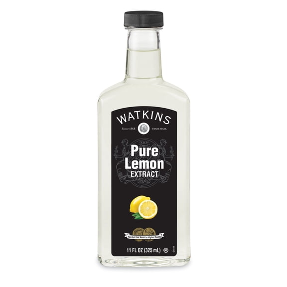 Watkins Pure Lemon Extract, 11 oz (Food Form: Liquids, Glass Container)