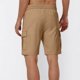 thumbnail image 4 of Pantalones Cortos de Carga de Cintura Elástica para Hombres Casual Sólido Longitud de Rodilla Bolsillo de Carga Pantalones Rectos, Mezcla de Algodón, 4 of 8