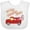 AA-White, variant on Inktastic It's My 1st Valentine's Day with Red Truck and Hearts Boys or Girls Baby Bib