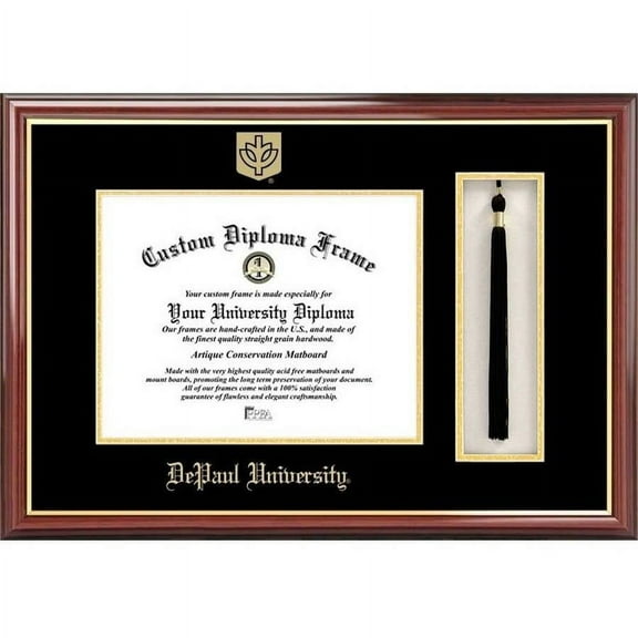 DePaul University 8.5" x 11" Tassel Box and Diploma Frame