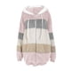 thumbnail image 5 of Abrigos y chaquetas casuales con capucha de manga larga para mujer, moda, manga larga, frente abierto, sueltos, abrigos, blusas de retazos, abrigos, blusas con bolsillos, abrigos para mujer, 5 of 6