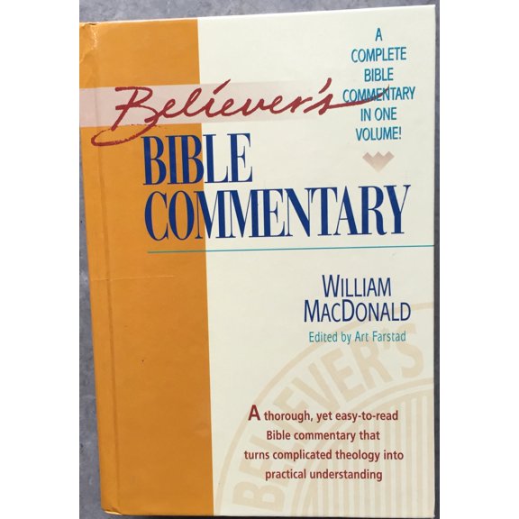Pre-Owned Believer's Bible Commentary