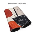 thumbnail image 4 of Hirioo Modern Abstract Leaf Pattern for Mouse Pad ,Anti-Slip Base, Durable Stitched Edges, Perfect for Gaming, Office, and Home Use,16x35.5in, 4 of 9