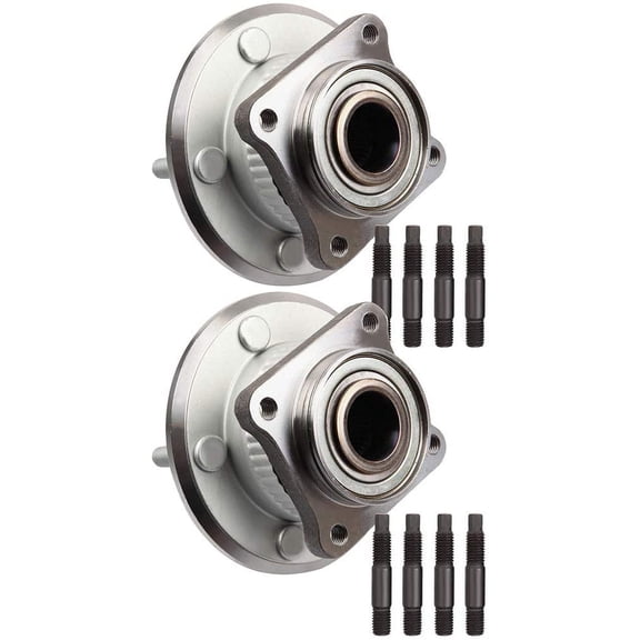 SCITOO Wheel Bearing Hub Fit 2005-2010 For Jeep Grand For Cherokee 2006-2010 For Jeep Commander 5 Lugs 512302 New Rear Hub Assembly Set NO/ABS 2 Pack