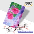 thumbnail image 5 of Galaxy Tab A 8.0 Case, Full-Body Protection Case Multi-Angle Viewing Stand PU Leather Folio Case for Samsung Galaxy Tab A 8.0 2019 Release Without S Pen Model T290 T295 T297,Romantic Rose, 5 of 8