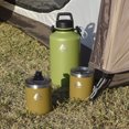 thumbnail image 6 of Ozark Trail 3 Piece Stainless Steel Vacuum Bottle Tumbler Combo, Green/ Brown, 6 of 7