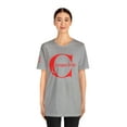 thumbnail image 3 of Unisex Jersey Short Sleeve Tee Cougar Pride Red Logo Shirt, 3 of 12
