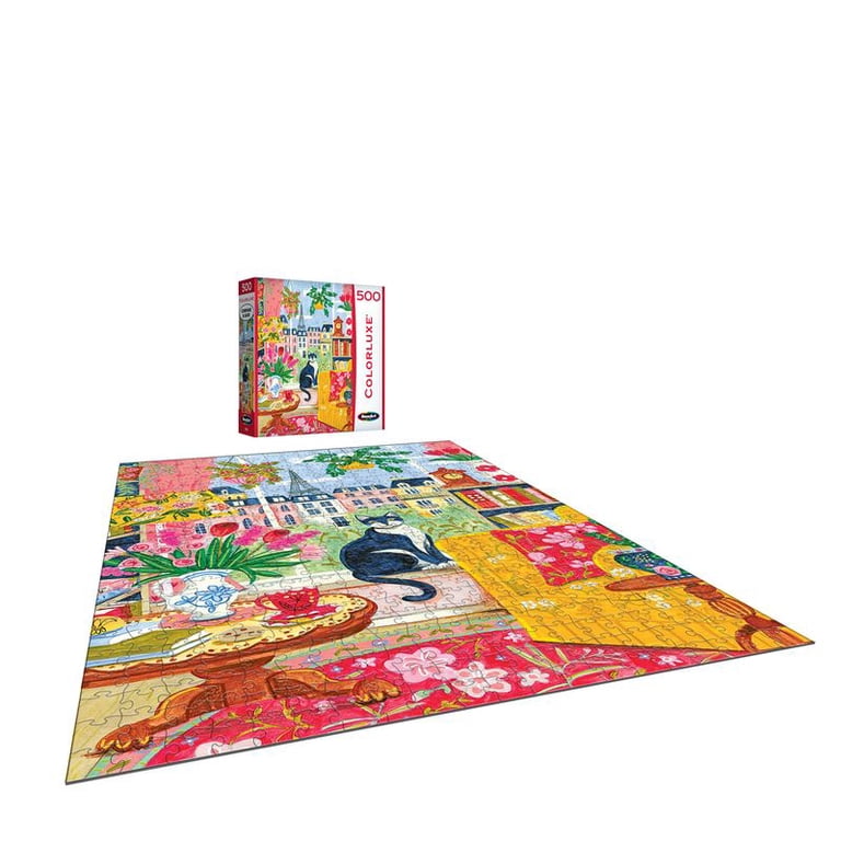 COLORLUXE 500PC Cat In Paris - Walmart.com