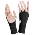 thumbnail image 4 of Guantes Mujer Medio Golf Elásticos Deportes para Práctica Al Aire Libre Negro, 4 of 5