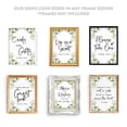 thumbnail image 3 of Koyal Wholesale Minimal Foliage Greenery Wedding Signs Bundle 30-Set for Ceremony, Reception Decor Signage, 8.5 x 11, 3 of 5
