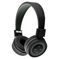 thumbnail image 2 of On-Ear Headphones with Microphone, Lightweight Folding Stereo Bass Headphones with 1.5M No-Tangle Cord, Portable Wired Headphones for Smartphone Tablet Computer MP3 / 4 - Black, 2 of 6