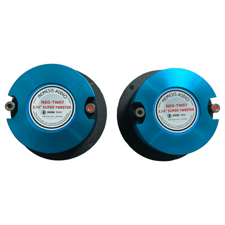 Nemesis Audio NEO-TW07 500W Max 4-Ohms Car Audio Neodymium Super