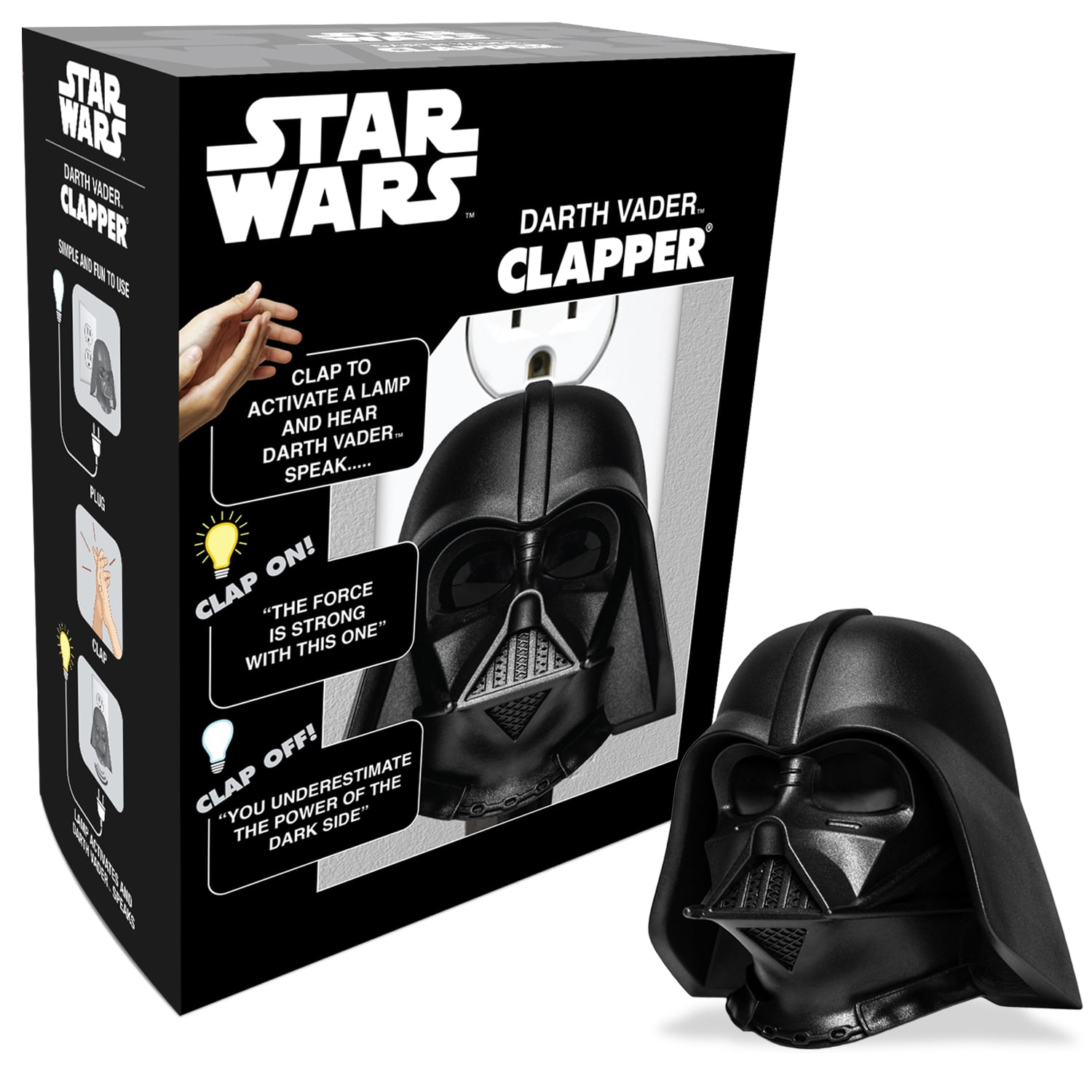 The Star Wars Darth - Sound Activated Electrical Switch/Plug Clap Detection - Walmart.com
