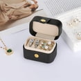 thumbnail image 4 of Dalrosia Small Jewelry Ring Box Mini Travel Jewelry Case Portable Ring Storage Case for Rings Earrings, Gifts for Women Girls, 4 of 6