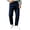 Navy, variant on Turilly Sweatpants Men's Straight Leg Sweatpants with Ankle Zippers Drawstring Elastic Waist Casual Track Pants
