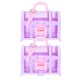 thumbnail image 1 of PeggyDoll - 2 cajas de tesoros para niñas, juguetes, caja de maquillaje para niñas, organizador de joyas de mesa, 1 of 6