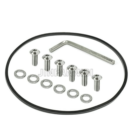 304 Stainless Steel Clutch Cover Bolt & Gasket Kit for Harley Sportster 883 1200