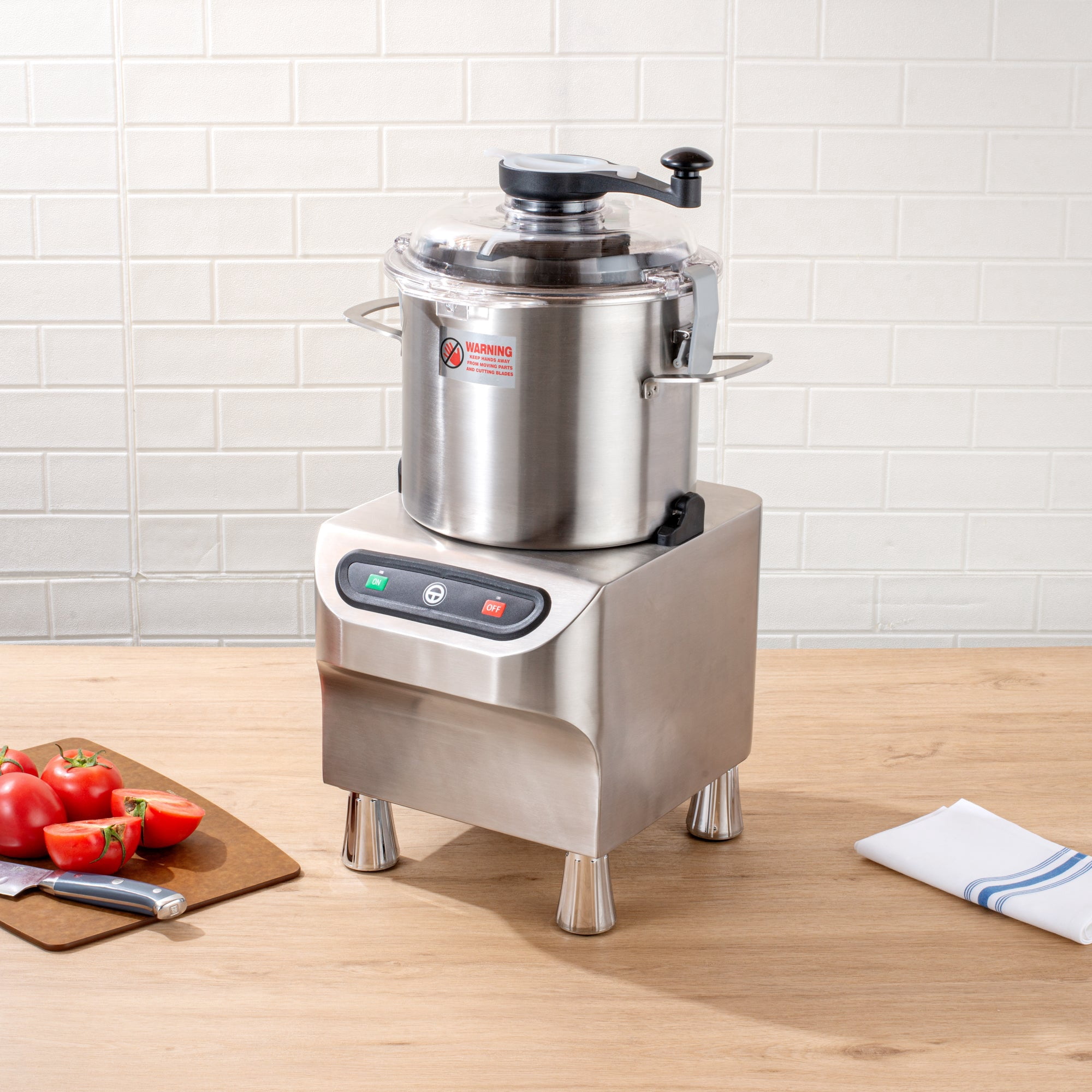 Hi Tek 8L Batch Bowl Food Processor - 1 HP - 1 count box