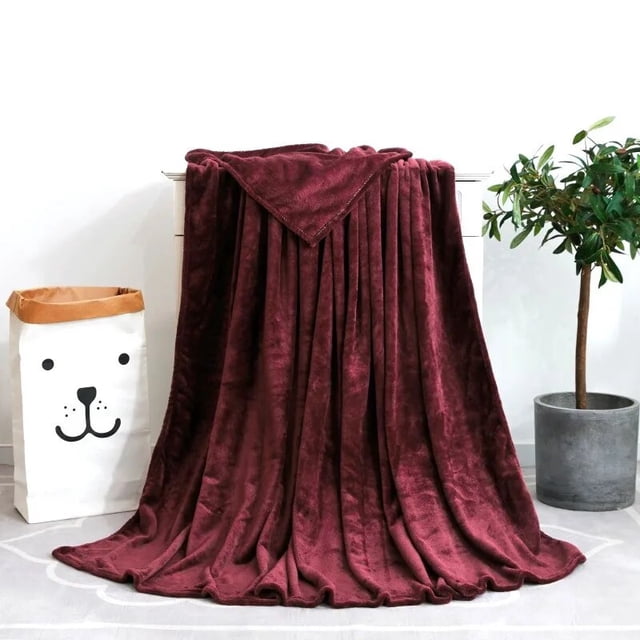 Manta grande de piel sintética para sofá cama, forro polar cálido, suave, de visón, de lujo, antiestático, de microfibra
