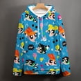 thumbnail image 4 of The Powerpuff Girls Unisex Adult Hoodie Casual Hooded Sweatshirt Pullover Novelty 3D Printed Sweater Jacket XL, 4 of 8