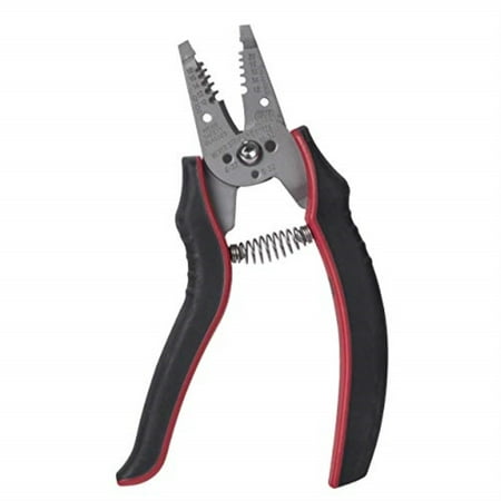 

Pro Grade ArmorEdge Wire Stripper Stainless Steel 6.5 Curved Handle 10-18 AWG 1/Ea