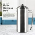 thumbnail image 4 of Frieling Presse à Café de 5 Tasses en Acier Inoxydable Brossé, 4 of 5