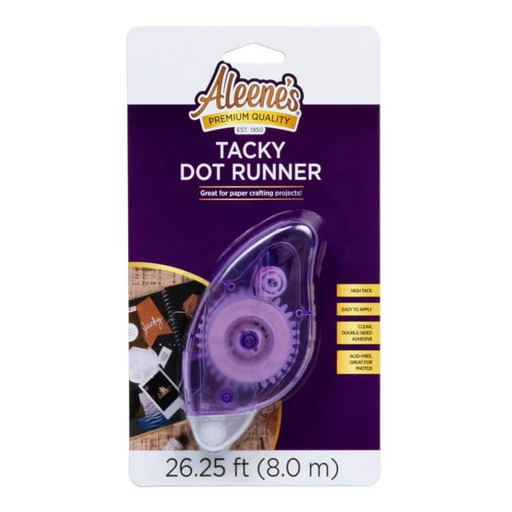 Aleene's Adhesive 26.25 ft Tacky Dot Runner