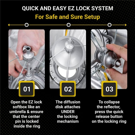 Glow EZ Lock ARC Curved Strip Softbox With Bowens Mount (16" x 60")