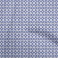 thumbnail image 1 of oneOone Polyester Spandex Bluish Violet Fabric Floral Craft Projects Decor Fabric Printed By The Yard 56 Inch Wide, 1 of 4