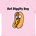 thumbnail image 4 of Inktastic Hotdog Hot Diggity Dawg Boys or Girls Baby Bodysuit, 4 of 5