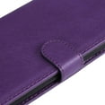 thumbnail image 3 of Google Pixel 7 Wallet Phone Case with Card Holder for Women, Pixel 7 Case Luxury Simple Solid Color PU Leather Flip Case Cover for Google Pixel 7 CS Violet, 3 of 18