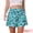 Green, variant on DARING DIVA Women's Casual Wide Leg High Waist Vacation Drawstring Shorts Small Green