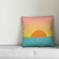 thumbnail image 2 of Creative Products Beach Sunset 16x16 Indoor / Outdoor Pillow, 2 of 2