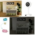 thumbnail image 7 of AGPtek Video Baby Monitor with WiFi for Home 2 Way Audio IR Night Vision Music Player, 7 of 7