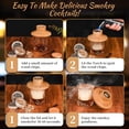 thumbnail image 4 of Carsolt Cocktail Smoker Kit, Whiskey Smoker Kit with Torch, 6 Flavors Wood Chips Old Fashioned Cocktail Kit, Great Gifts for Father, Men, Dad,Husband, 4 of 7
