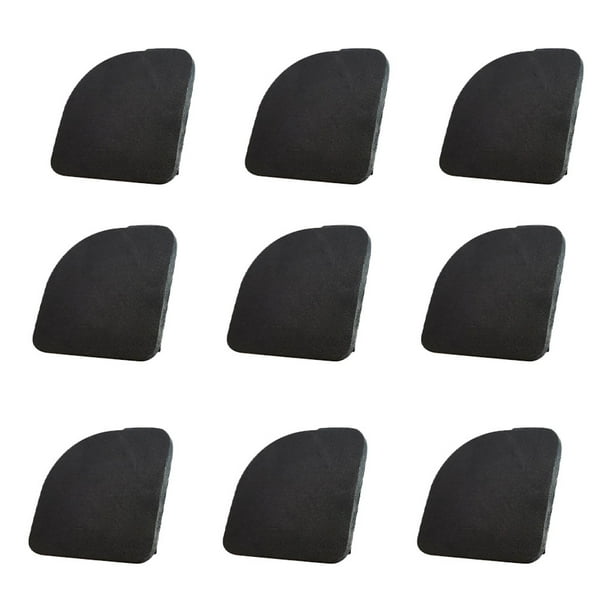Baohd 4x Black Washing Machine Nonskid Mats With Vacuum Suction Cup