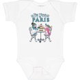 thumbnail image 3 of Inktastic Tea Time in Paris-Colorful French Poodles Boys or Girls Baby Bodysuit, 3 of 5