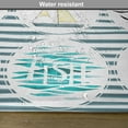 thumbnail image 6 of Ambesonne Nautical Place Mats Set of 4, Marine Collage, Standard Size, White Red Blue, 6 of 6