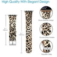 thumbnail image 2 of Fintie Bands Compatible with Apple Watch 45mm 44mm 42mm Series 7 6 5 4 3 2 1 and iWatch SE, Genuine Leather Band Replacement Accessories Strap Wristband, Classic Leopard, 2 of 7