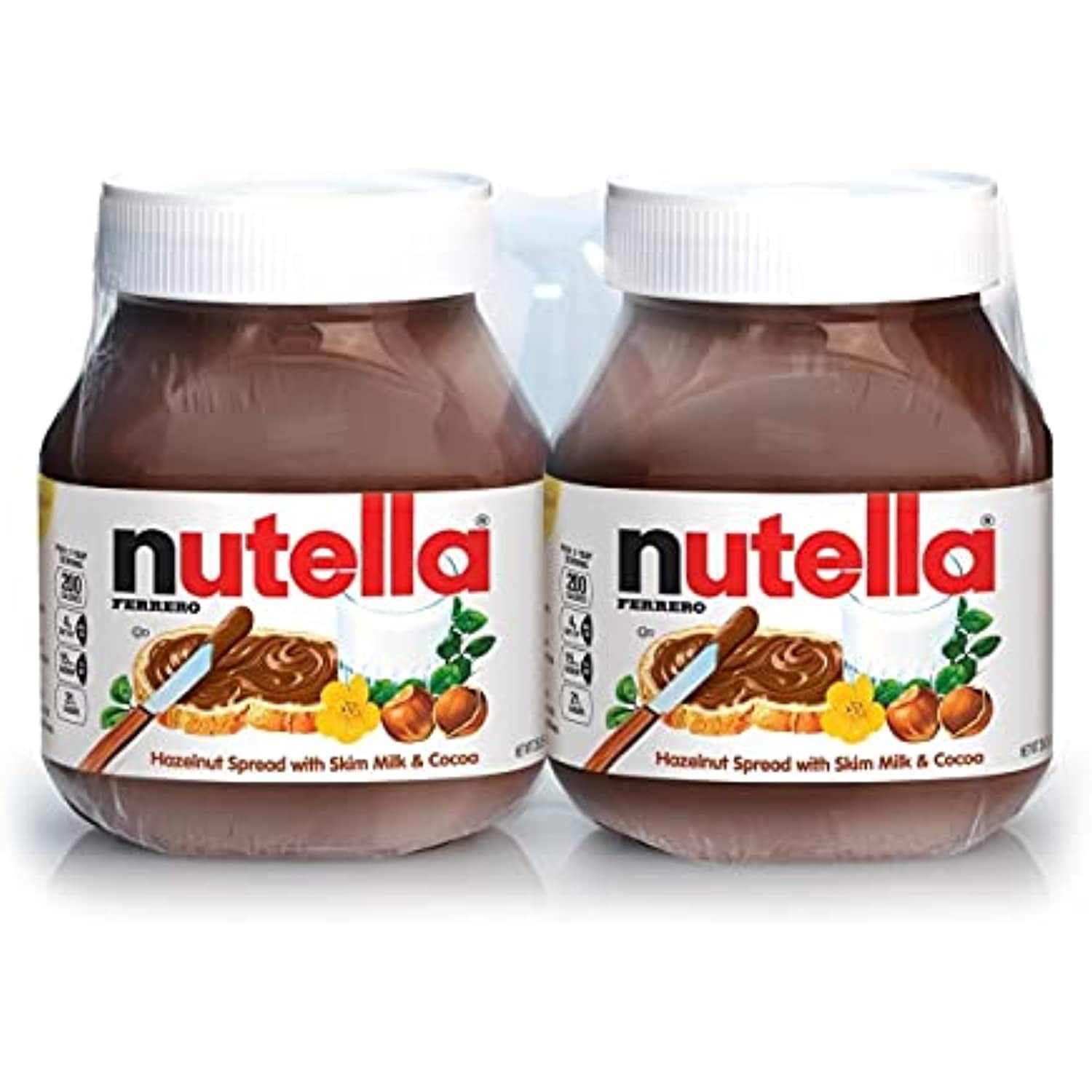 Nutella Hazelnut Spread Twin Pack 26.5 Oz. Jars, 2 Ct. A1