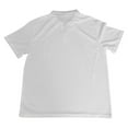 thumbnail image 4 of JTieacloth Collared Work Shirts Men's Casual V Neck Textured Shirts Slim Fit Solid Short Sleeve Cotton T Shirts Waf Fle Knit Soft Tees White L, 4 of 6